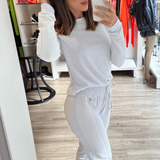 Conjunto De Moletom White