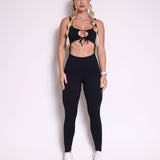 Macacão Fitness Valência Preto