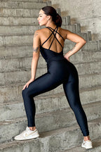 Macacão Fitness Luxury Preto