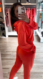 Conjunto De Moletom Orange