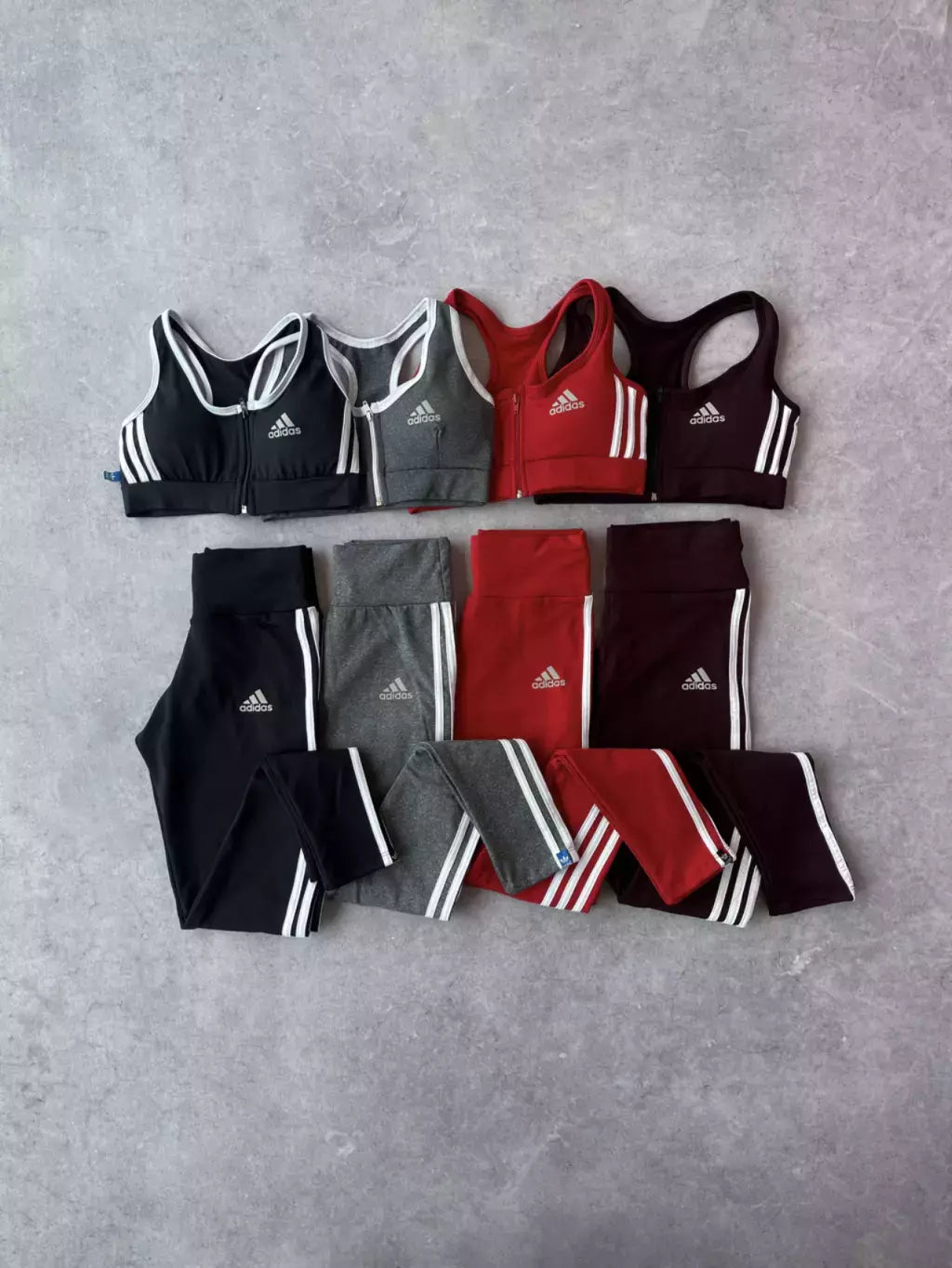 Conjunto Fitness Adid Varias Cores