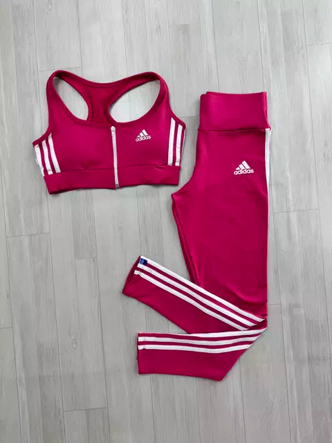 Conjunto Fitness Adid Varias Cores