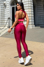 Conjunto Fitness Carmim