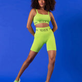 Conjunto Fitness Berbere Verde Neon